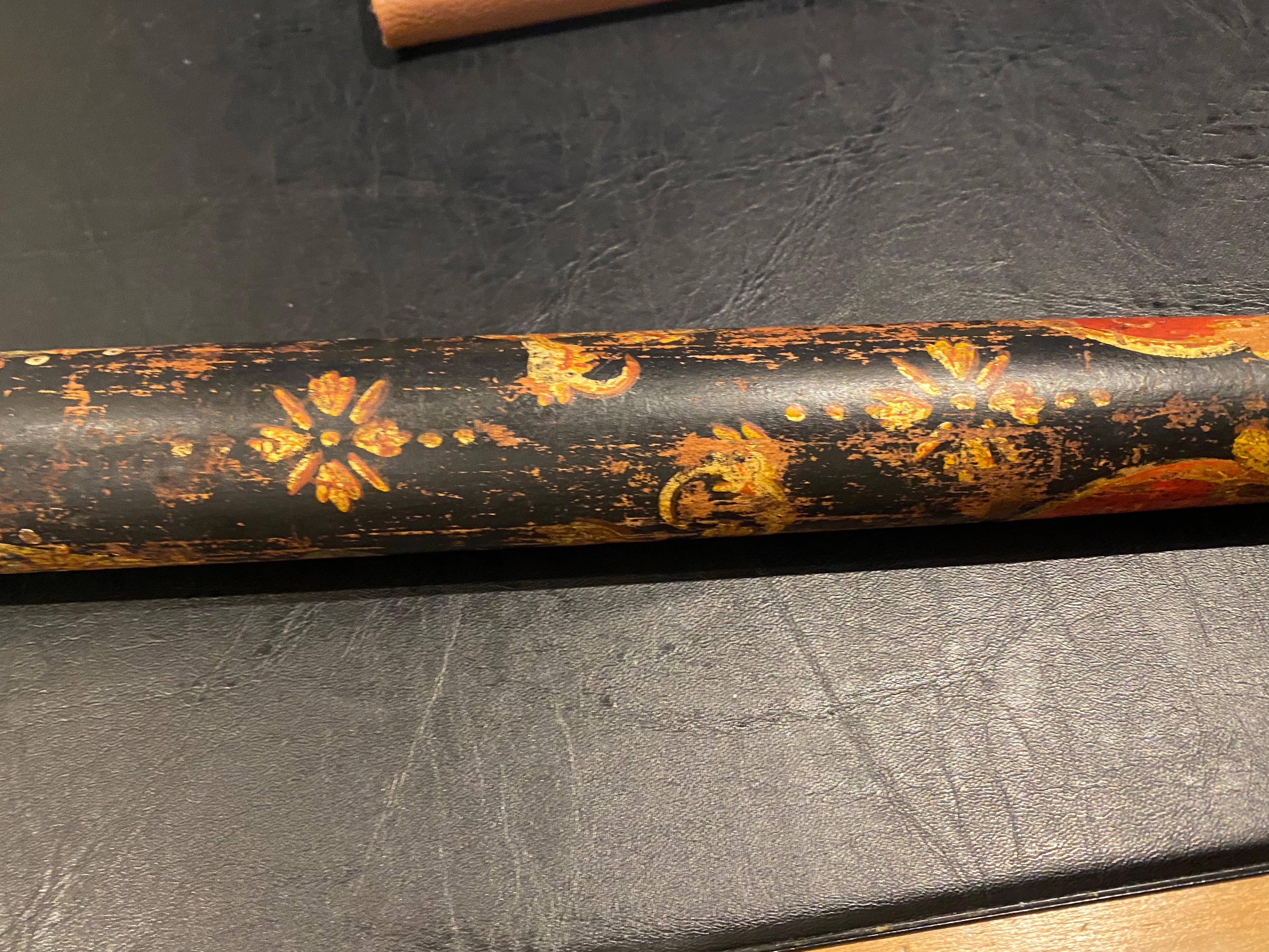 Women's or Men's XIXc Victorian Police Constable's Painted Truncheon by Field, Holborn, London. For Sale