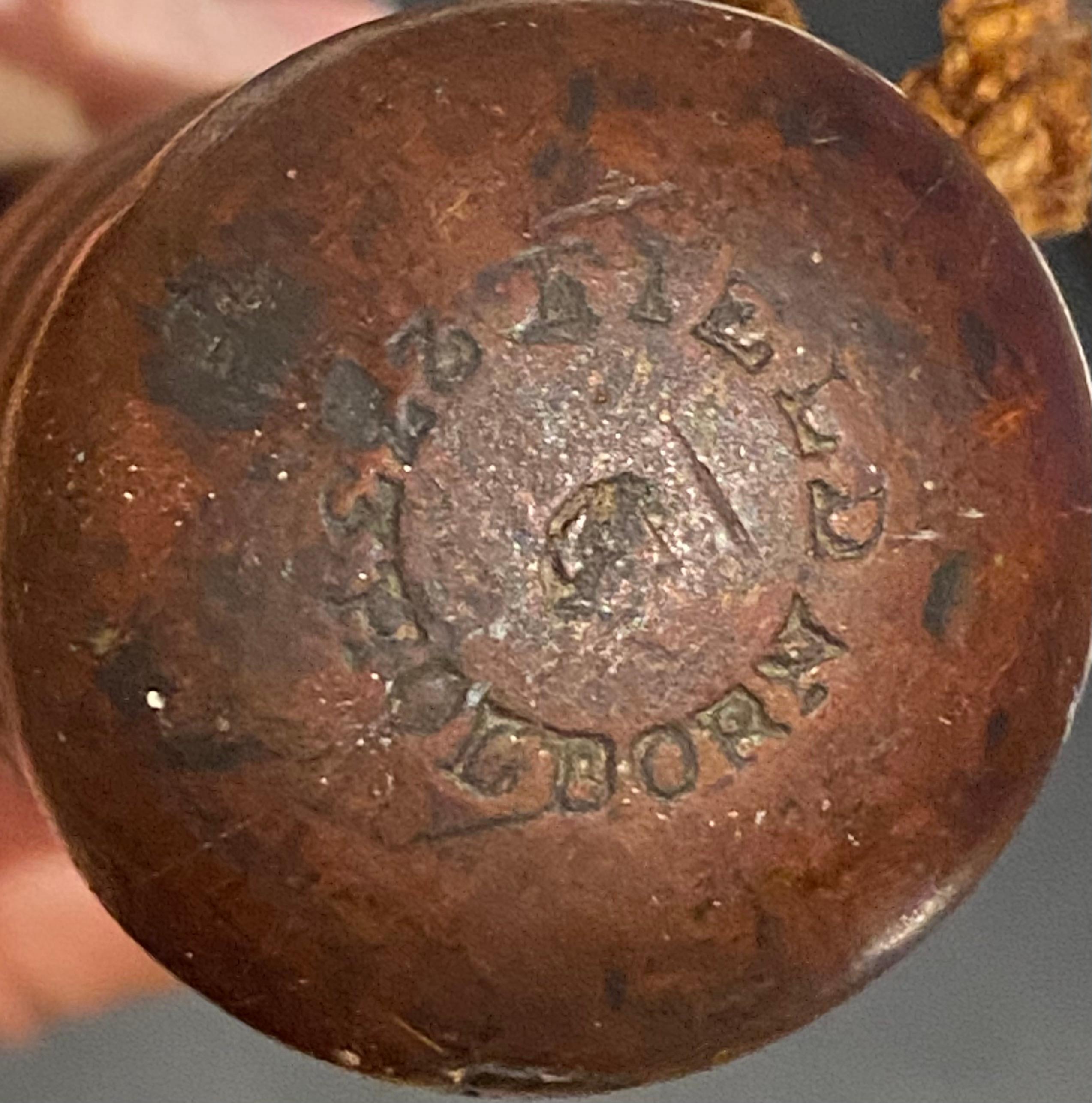 XIXc Victorian Police Constable's Painted Truncheon by Field, Holborn, London. For Sale 1