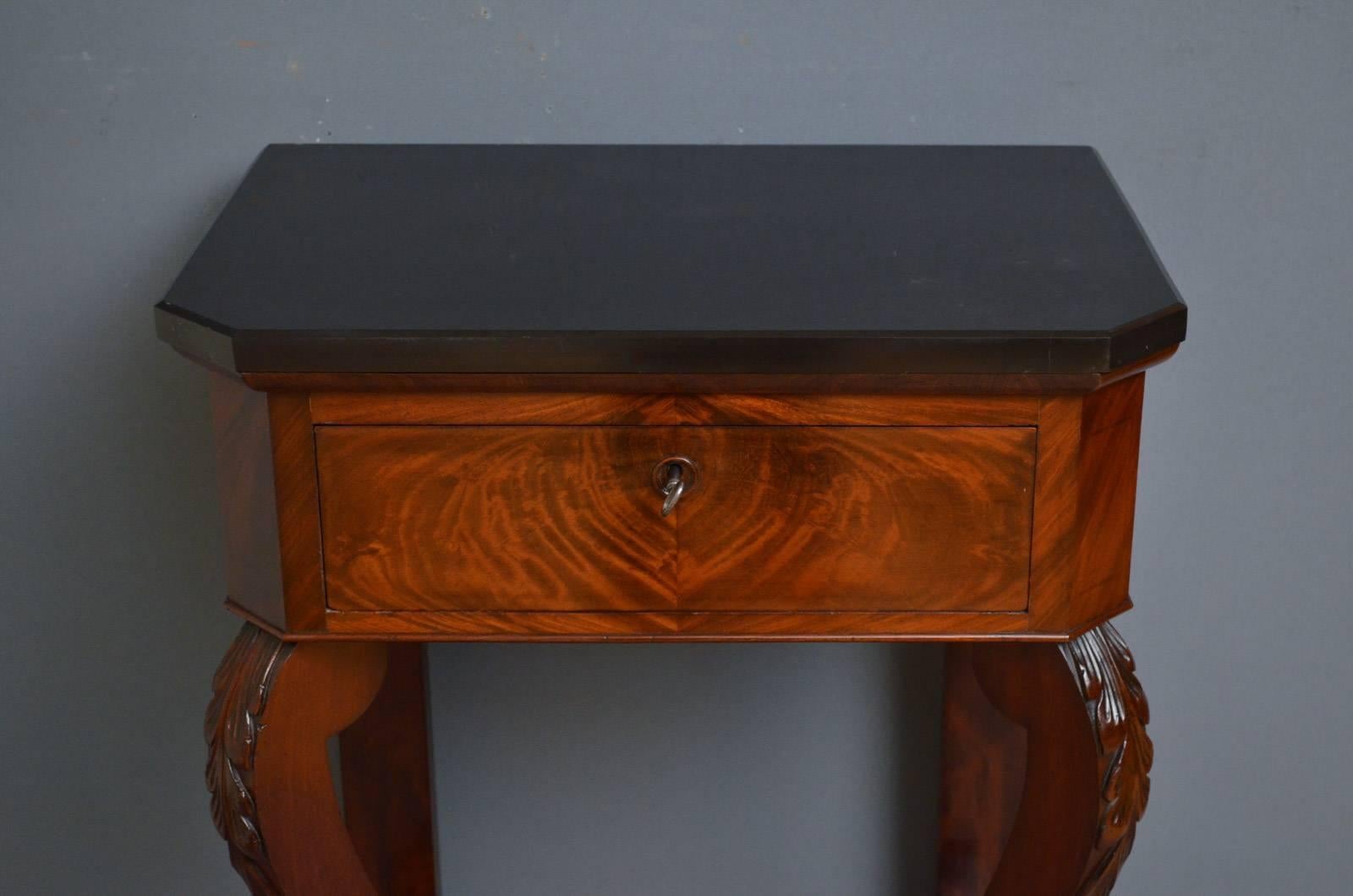 19th Century Continental Console Table In Excellent Condition In Whaley Bridge, GB