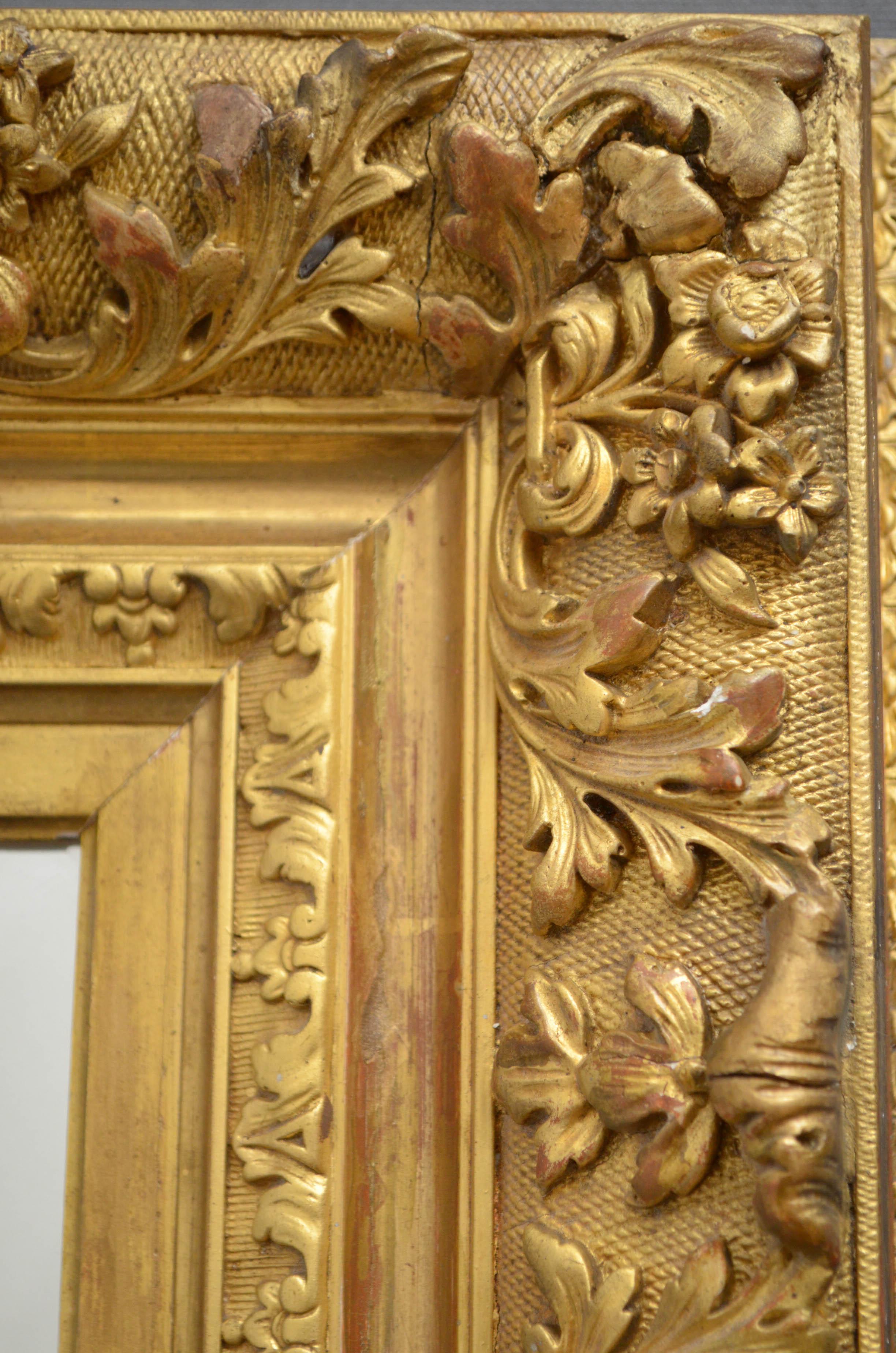 XIXth Century French Giltwood Wall Mirror 3