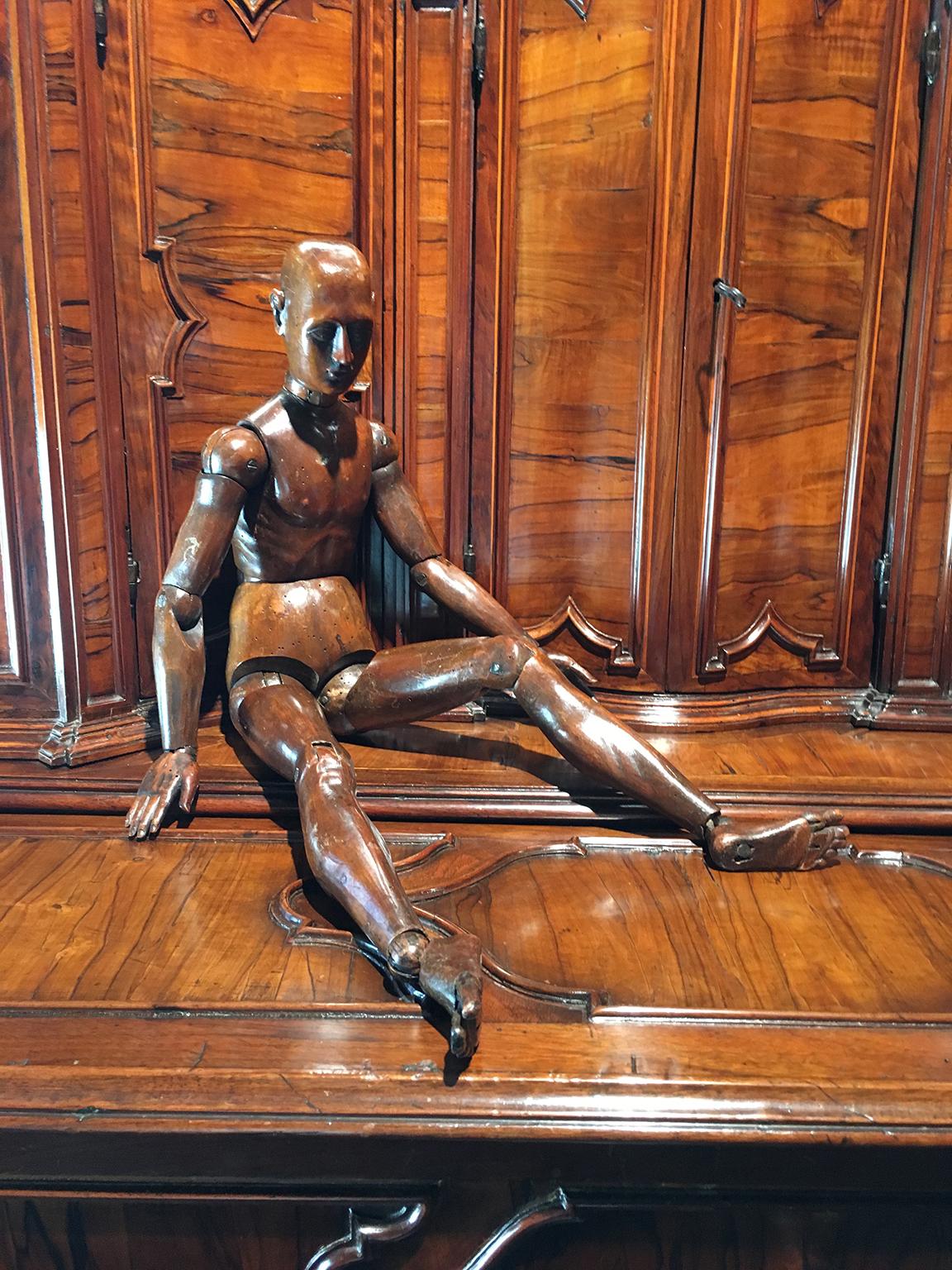 19th Century French or Italian Wood Mannequin, circa 1850 5
