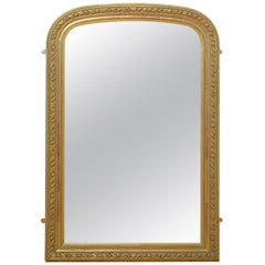 Antique XIXth Century Gilt Wall Mirror