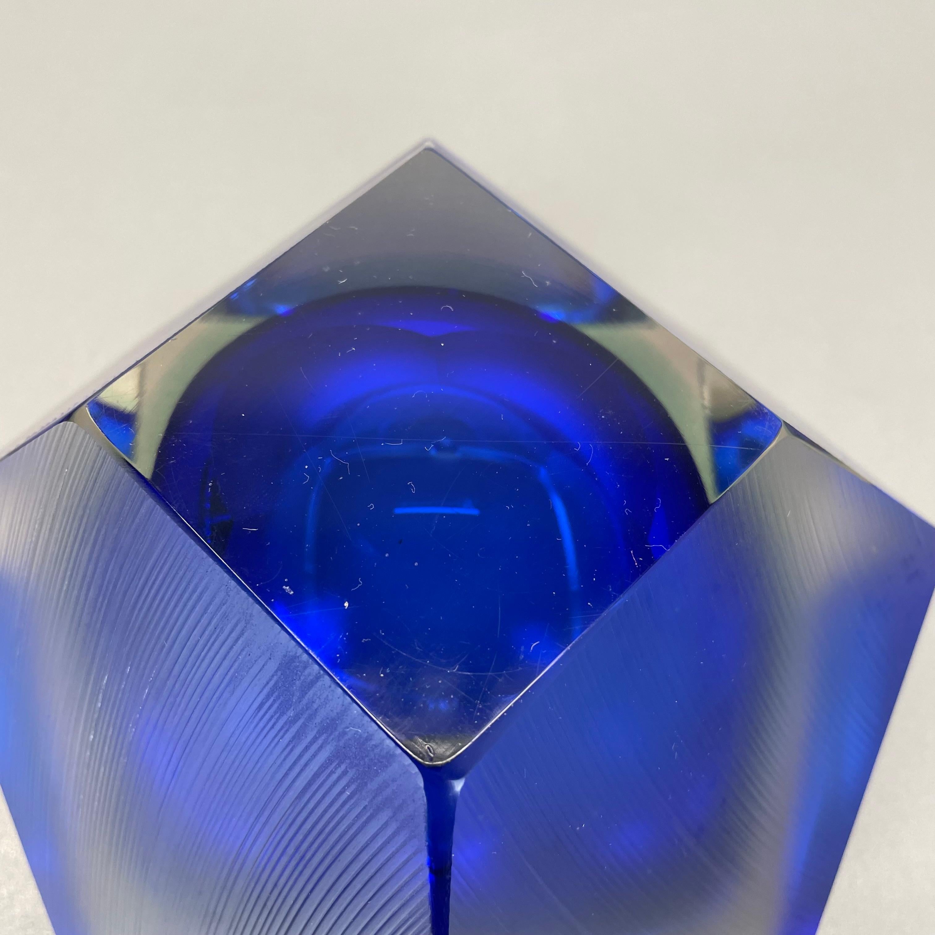 xl 1.7kg Murano Glass Sommerso 