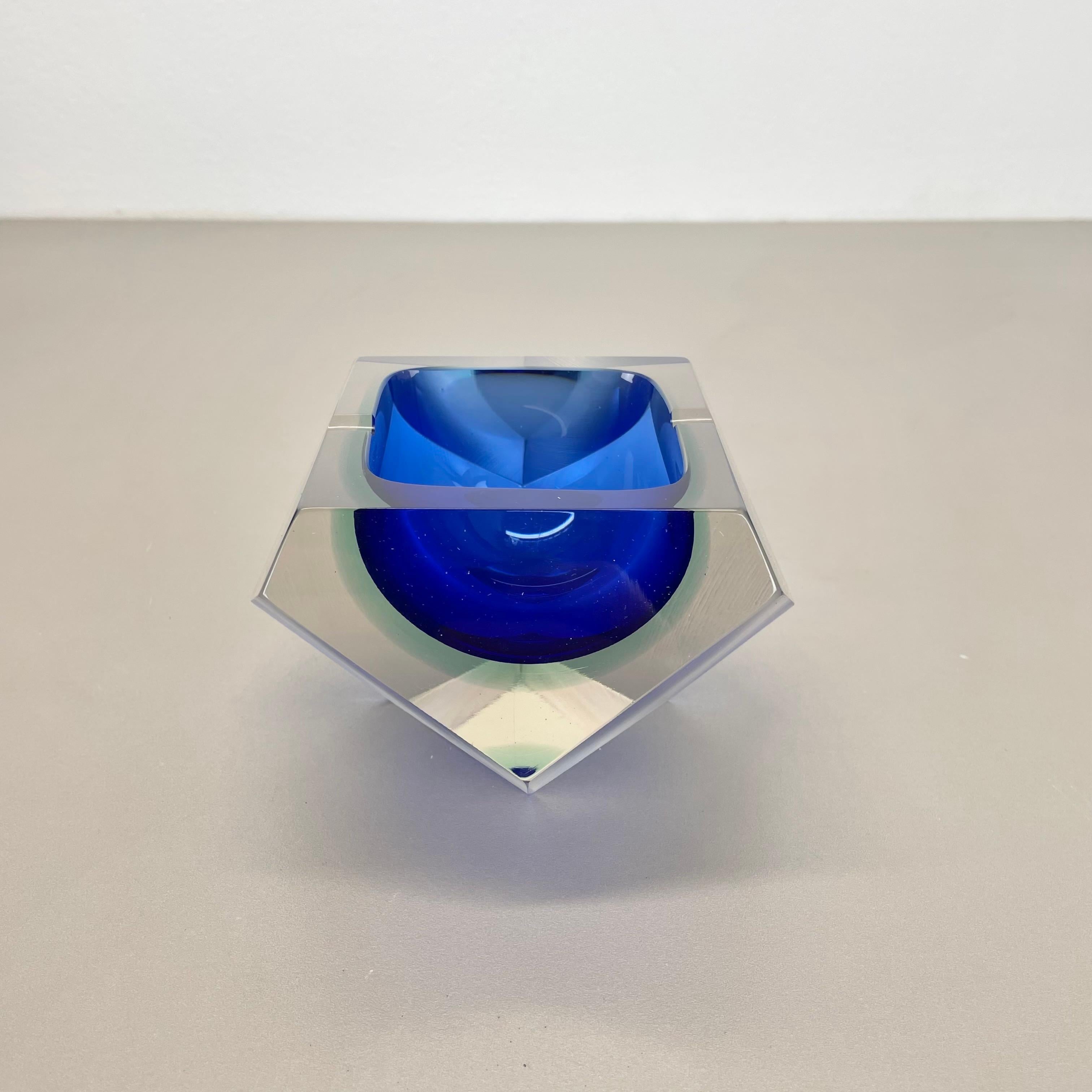 xl 1.7kg Murano Glass Sommerso 