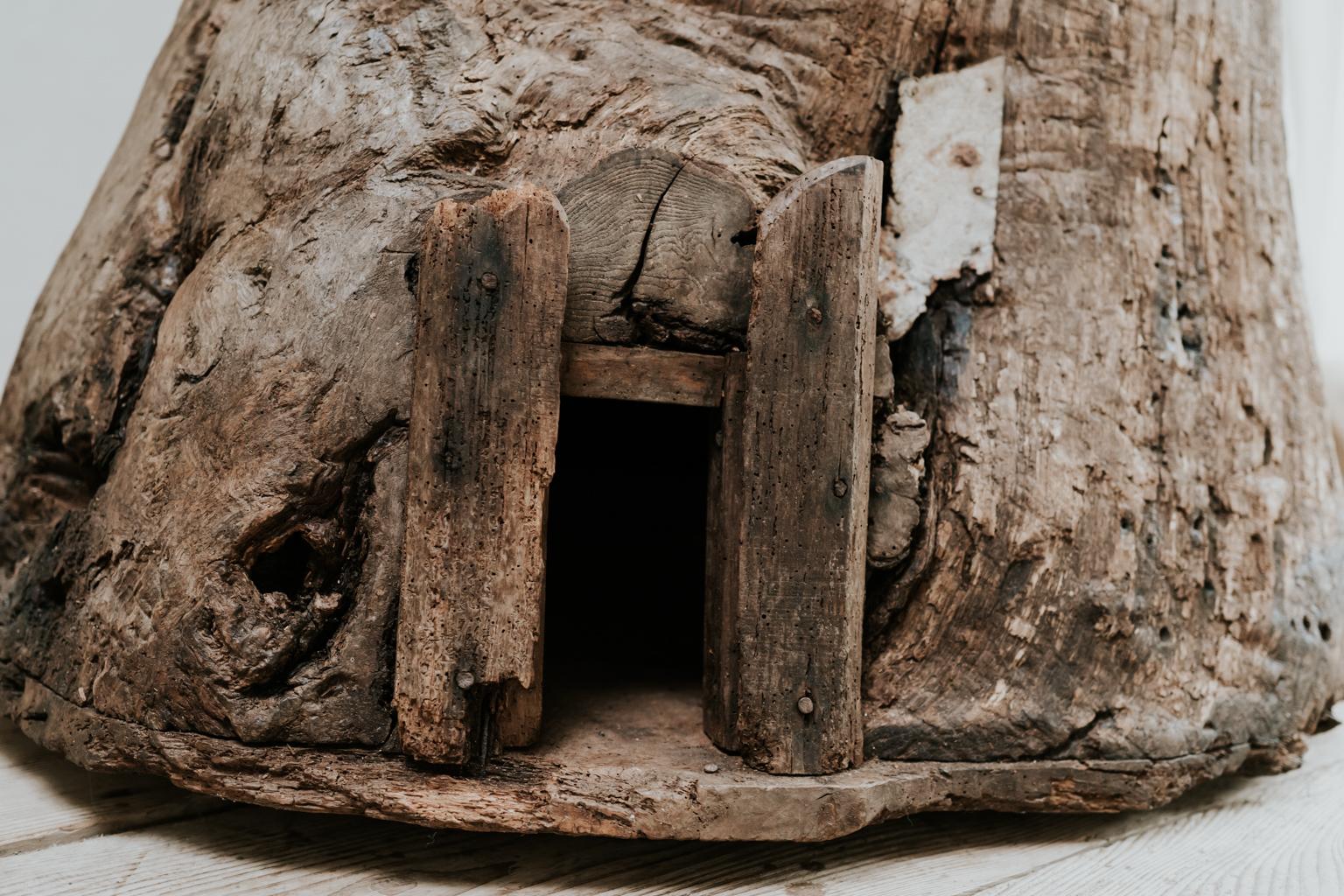 Extra Large 19th Century Extra Large Tree Trunk Planter/Sculpture 2