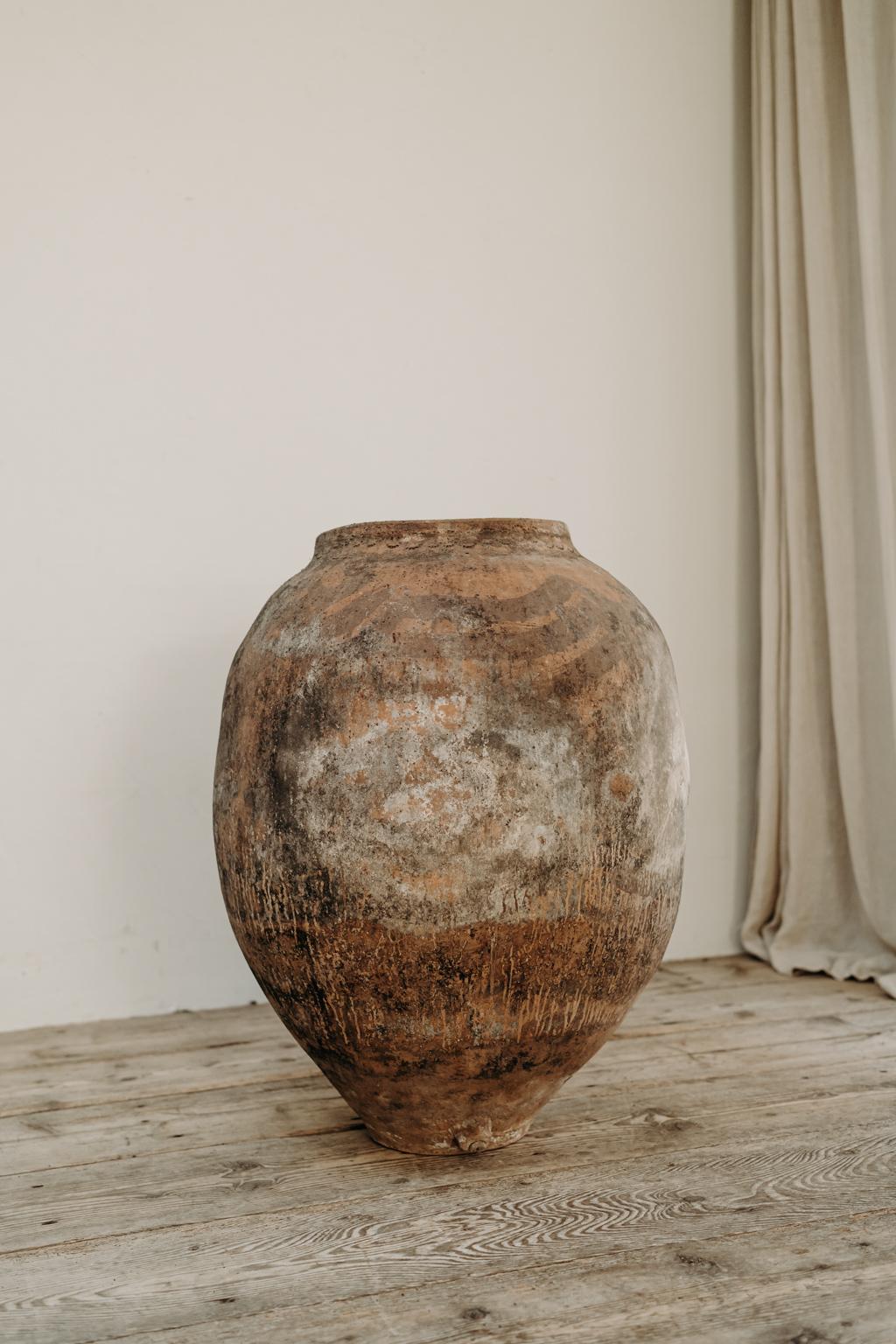 XL 19th Century Spanish Terra Cotta Jars 5