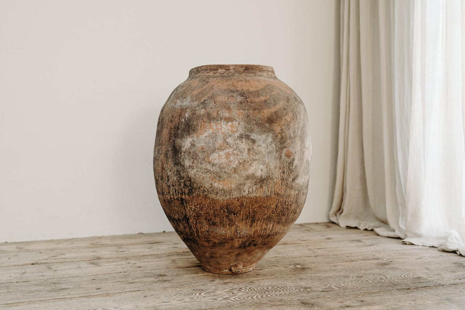 XL 19th Century Spanish Terra Cotta Jars 6