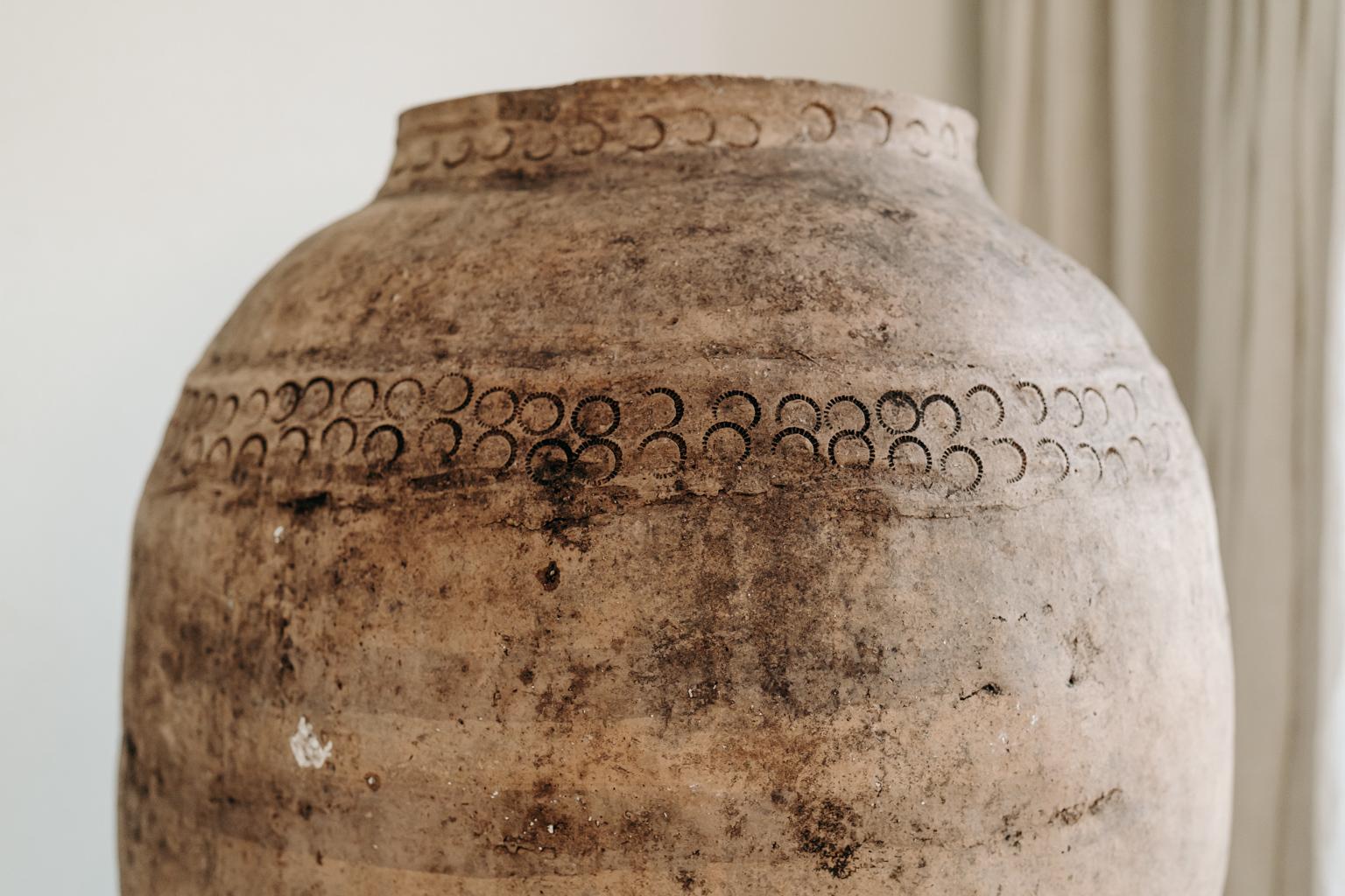 XL 19th Century Spanish Terra Cotta Jars 13