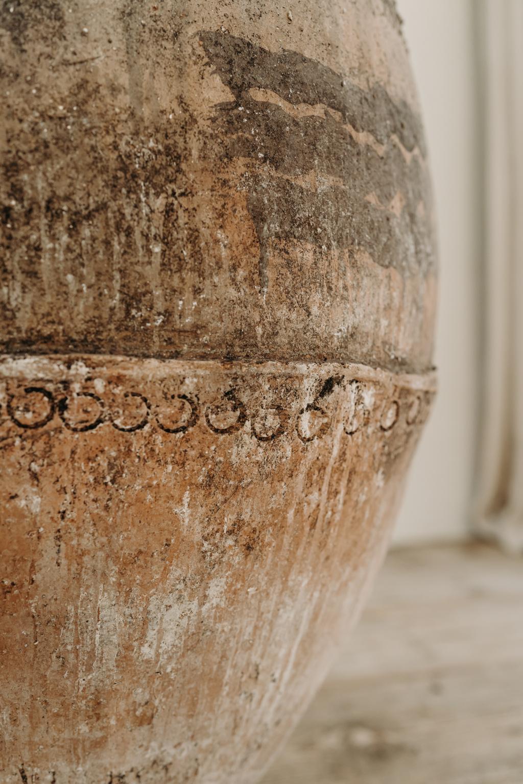 XL 19th Century Spanish Terra Cotta Jars 2