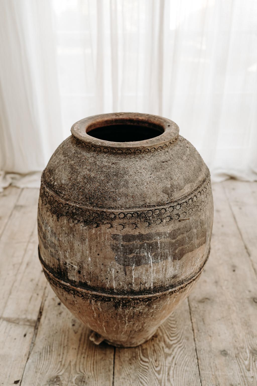 XL 19th Century Spanish Terra Cotta Jars 3