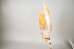 XL 27-Zoll Golden Heiler Quarz Flamme Skulptur