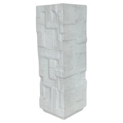 xl 32cm Jarrón Op Art Jarrón de porcelana alemán de Heinrich Ceramics, Alemania Años 70