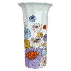 Jarrón "FLOR" xl 35cm de colores de Tapio Wirkkala para Rosenthal, Alemania, años 70