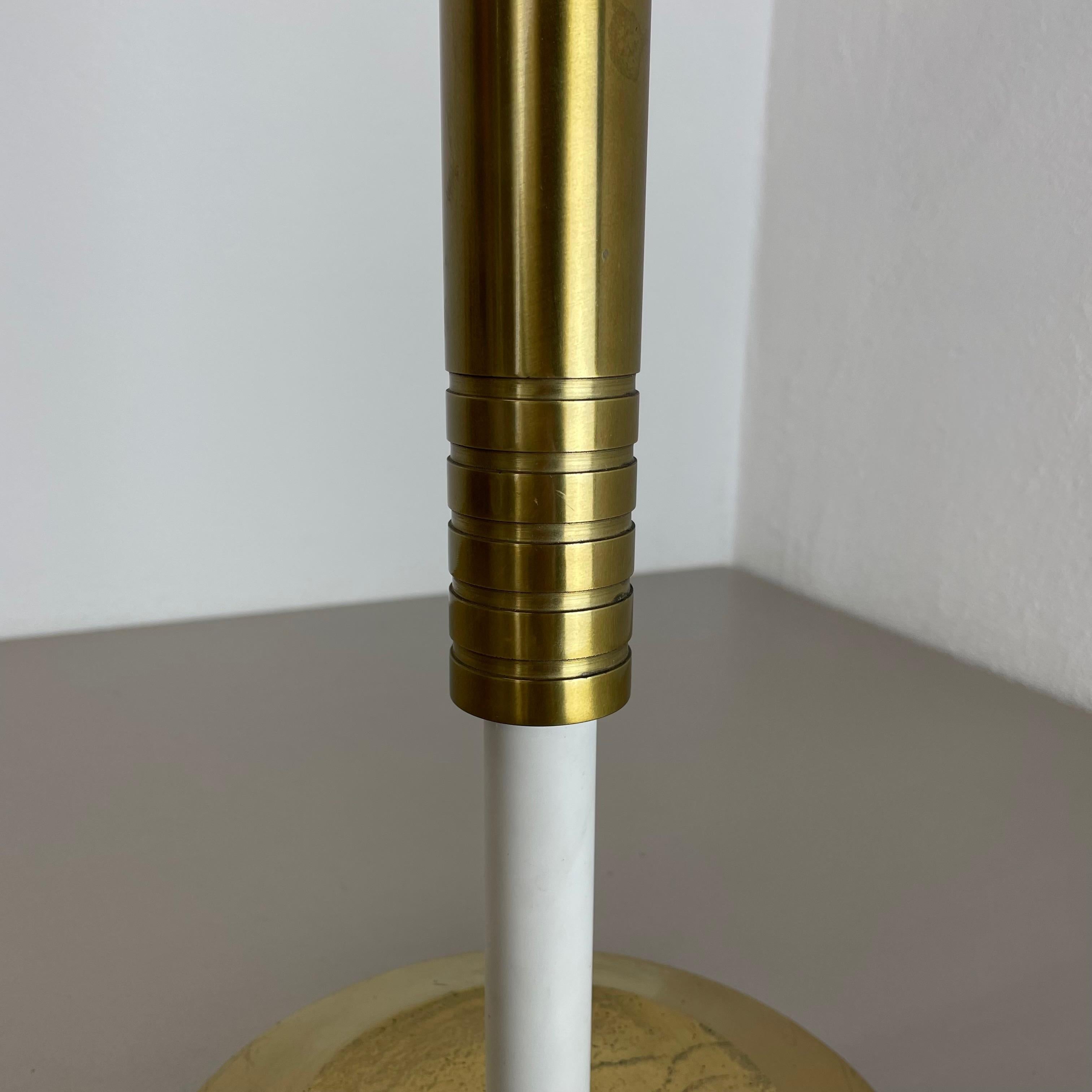 XL 3, 8kg Modernist Sculptural Brutalist Brass Floor Candleholder, Italy, 1950s For Sale 2