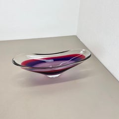 xl 43cm murano glass Centerpiece by Flavio Poli Attrib., Murano, Italy, 1970s