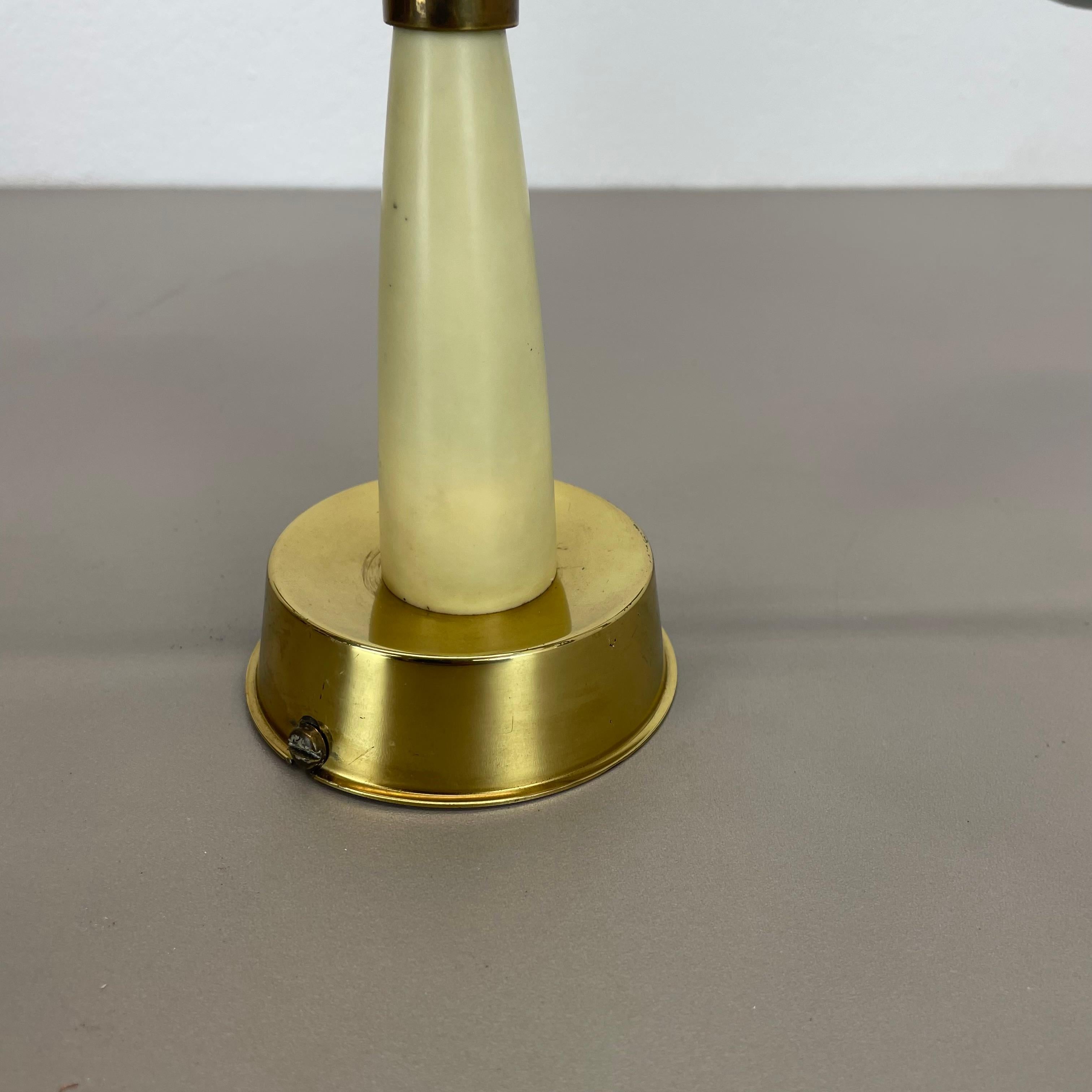 xl 6 bracci in ottone Stilnovo stile Gino Sarfatti Plafoniera Italia 1950 in vendita 3