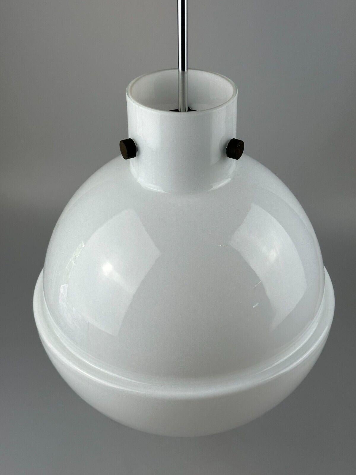 XL 60s 70s ceiling lamp ball lamp Glashütte Limburg Germany glass design For Sale 5
