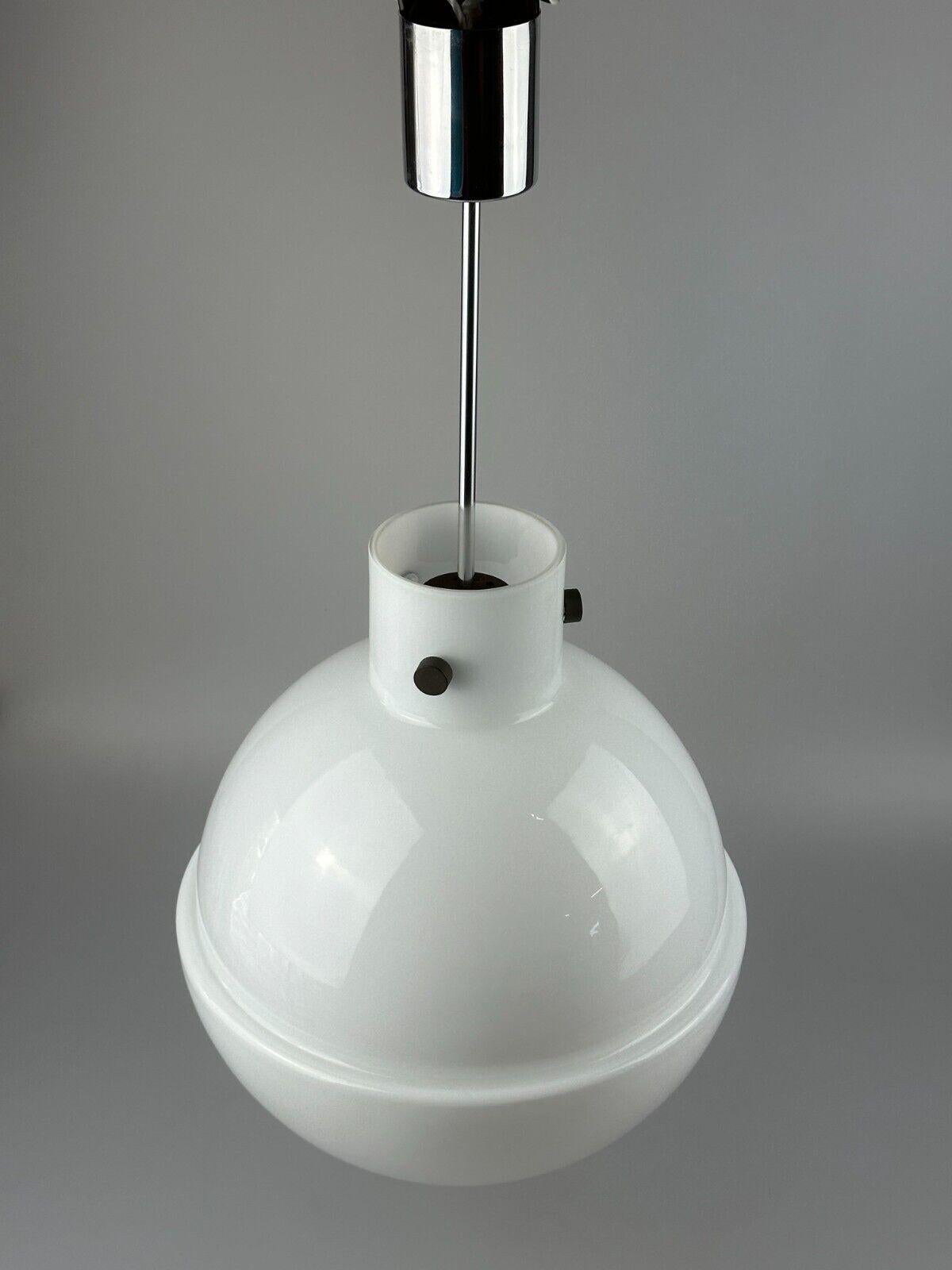 XL 60s 70s ceiling lamp ball lamp Glashütte Limburg Germany glass design For Sale 7