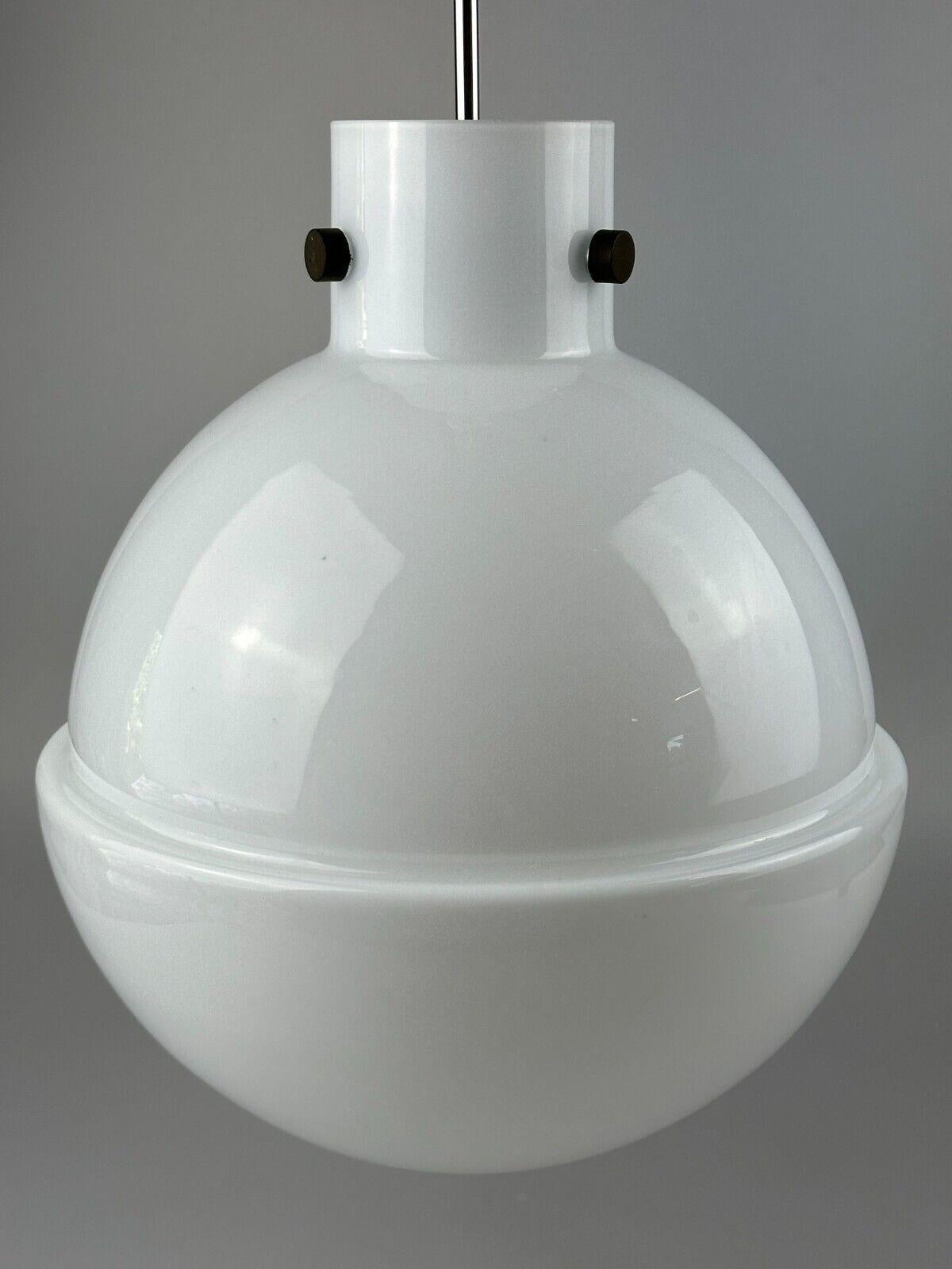 XL 60s 70s ceiling lamp ball lamp Glashütte Limburg Germany glass design For Sale 12