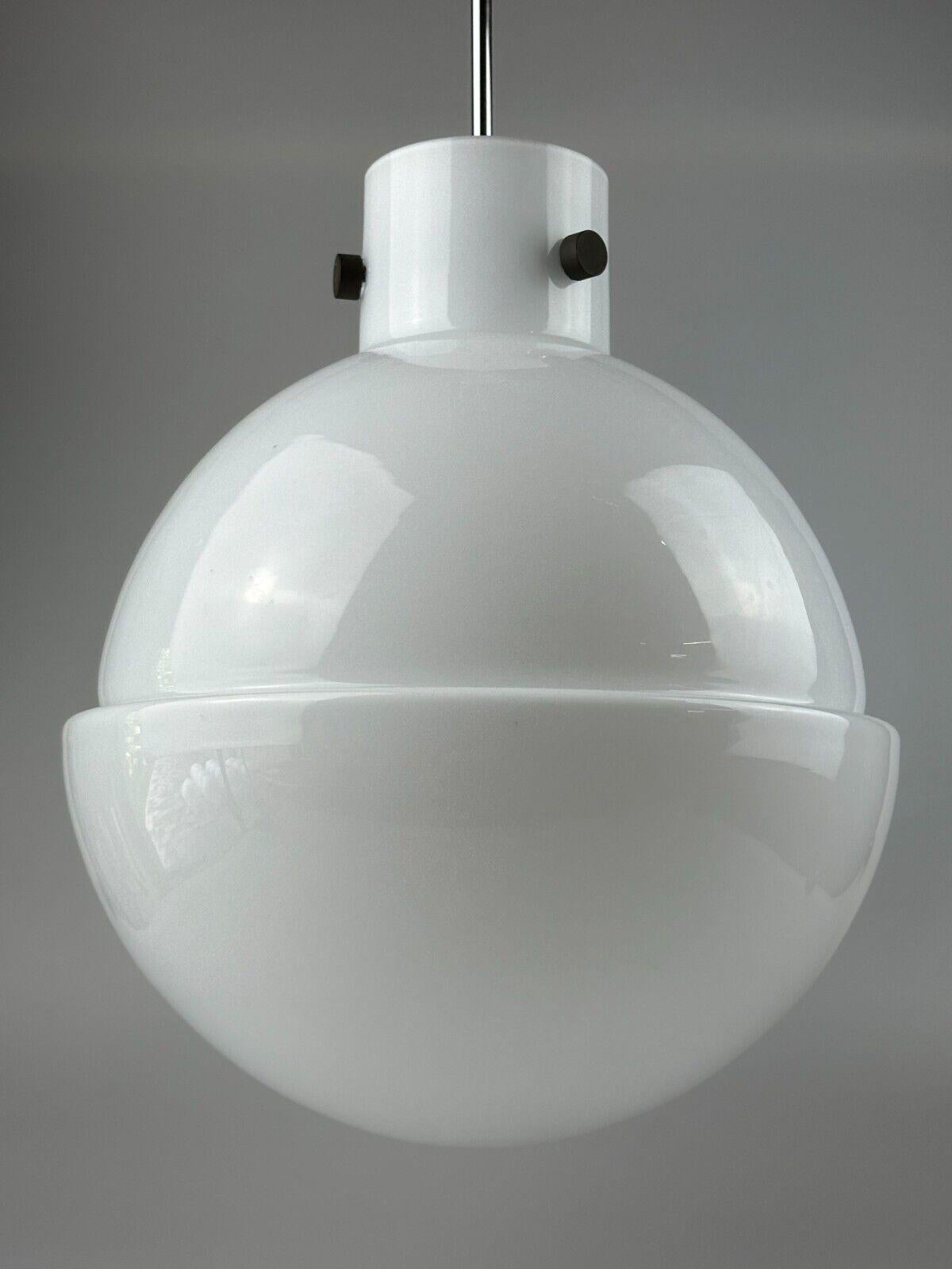 XL 60s 70s ceiling lamp ball lamp Glashütte Limburg Germany glass design For Sale 1