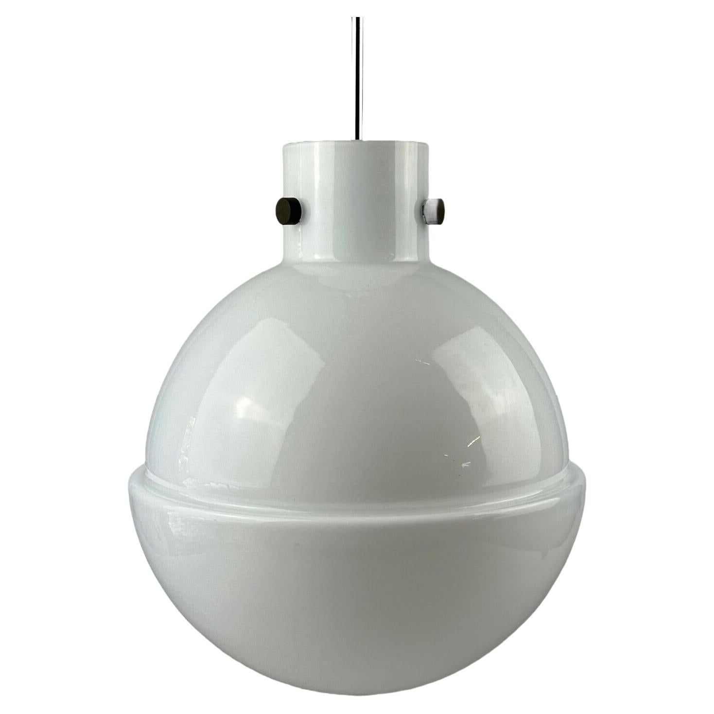 XL 60s 70s ceiling lamp ball lamp Glashütte Limburg Germany glass design For Sale