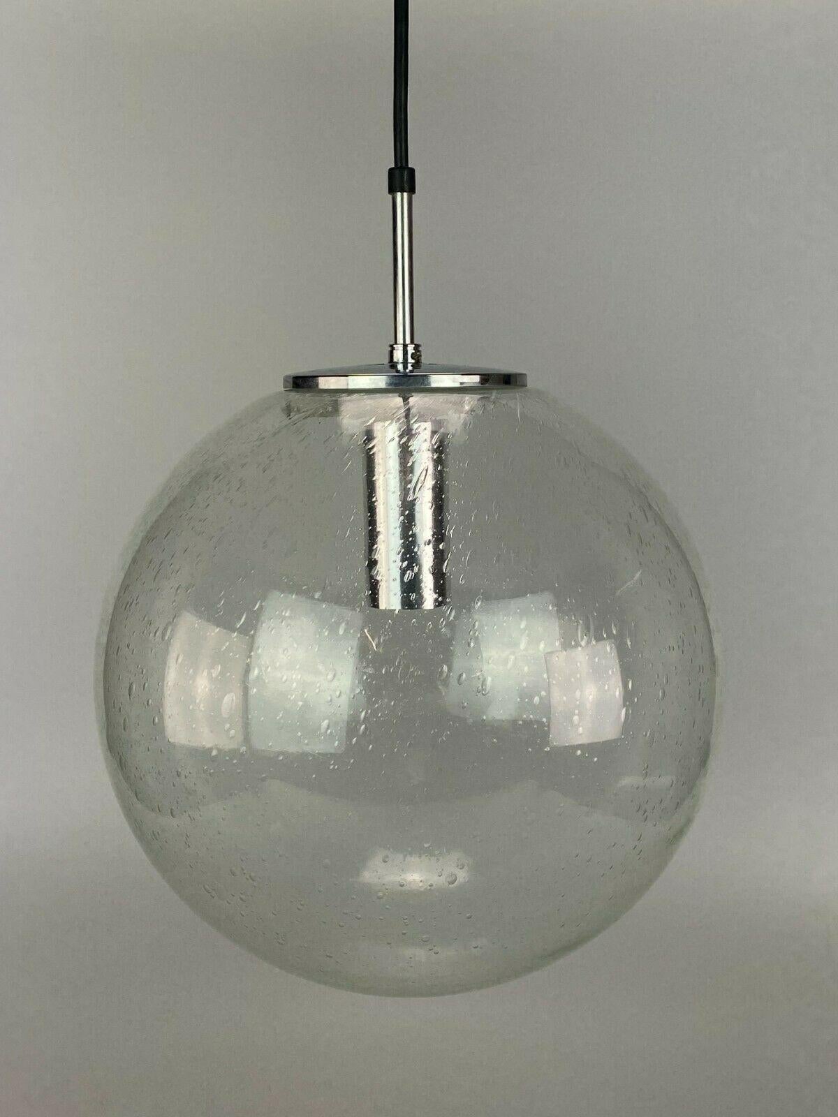 Late 20th Century XL 60s 70s Lamp Light Ceiling Lamp Limburg Spherical Lamp Ball Design  For Sale
