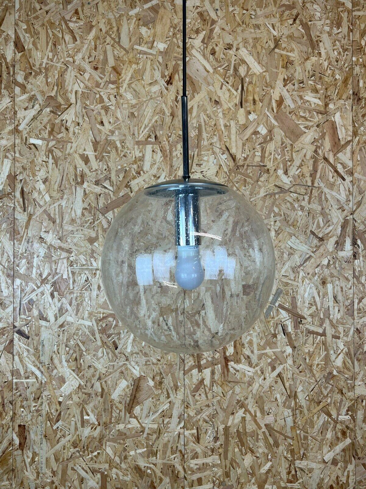 XL 60s 70s Lamp Light Ceiling Lamp Limburg Spherical Lamp Ball Design For Sale 1