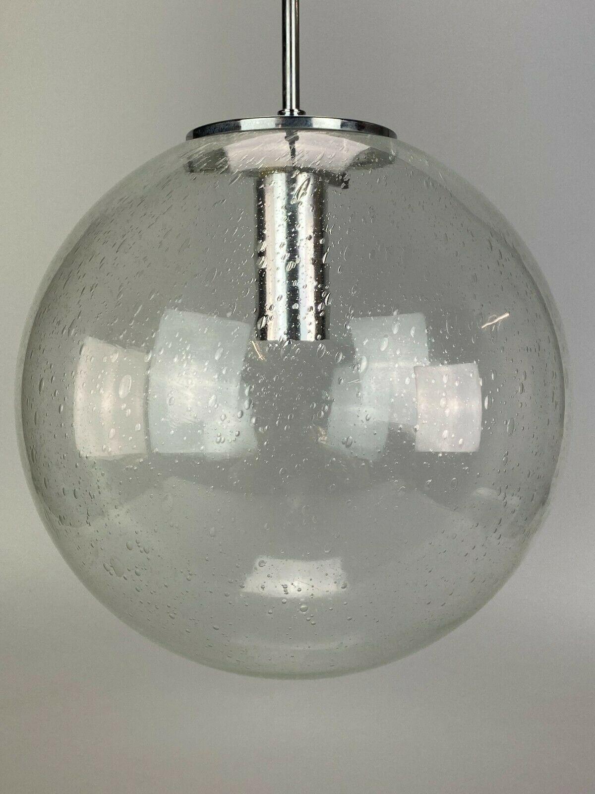 XL 60s 70s Lamp Light Ceiling Lamp Limburg Spherical Lamp Ball Design  For Sale 2