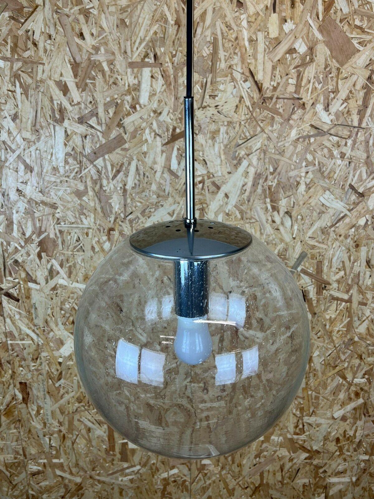 XL 60s 70s Lamp Light Ceiling Lamp Limburg Spherical Lamp Ball Design For Sale 2