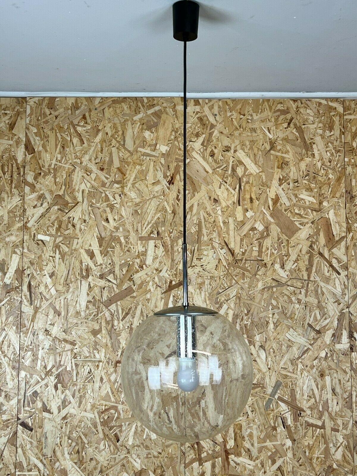 XL 60s 70s Lamp Light Ceiling Lamp Limburg Spherical Lamp Ball Design For Sale 3