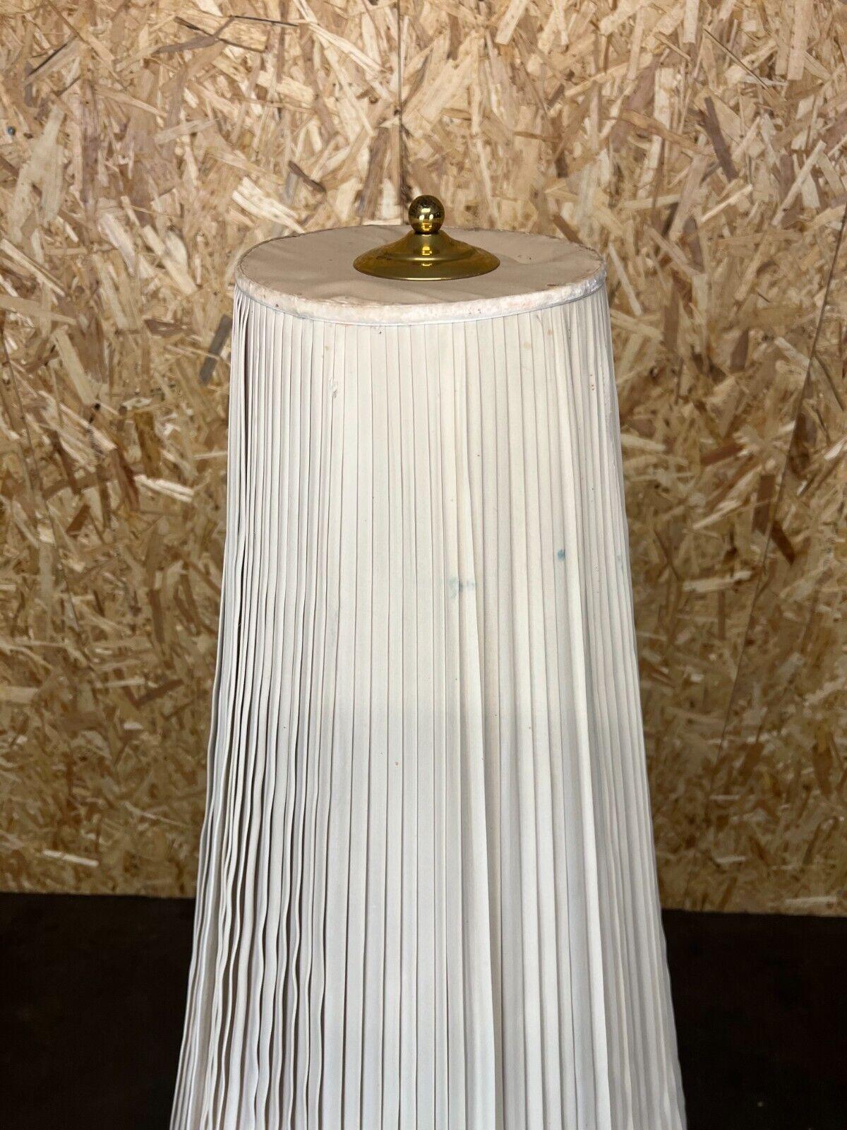Late 20th Century XL 60s 70s Lamp Light Floor Lamp Porcelain Kpm Brass Space Age For Sale