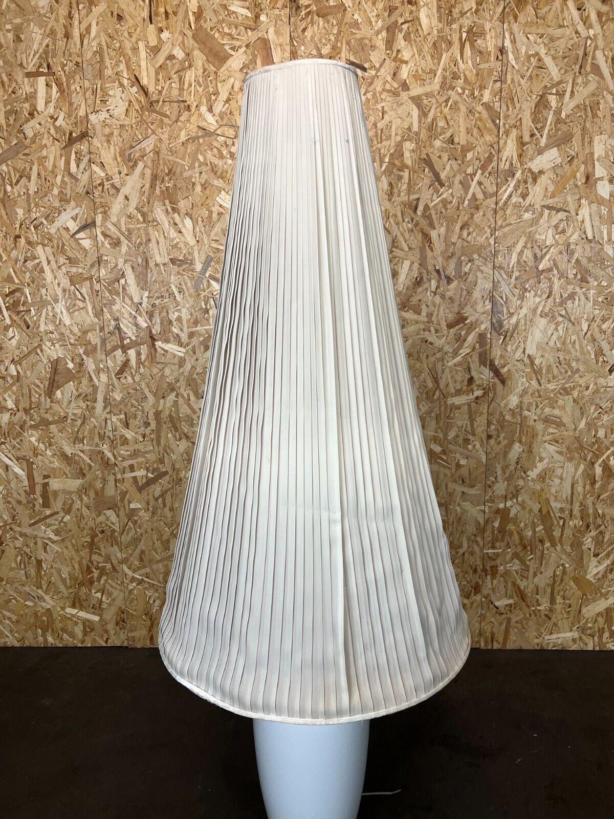 XL 60s 70s Lamp Light Floor Lamp Porcelain Kpm Brass Space Age For Sale 1