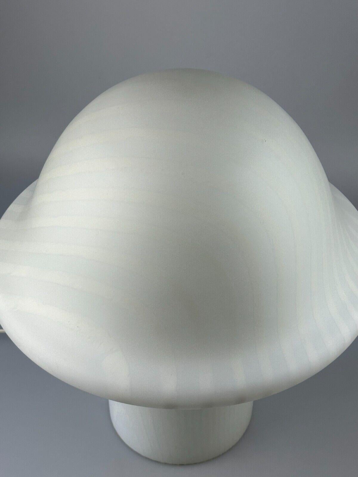 XL 60s 70s Peill & Putzler Germany Table Lamp Mushroom Glass Space Age For Sale 7