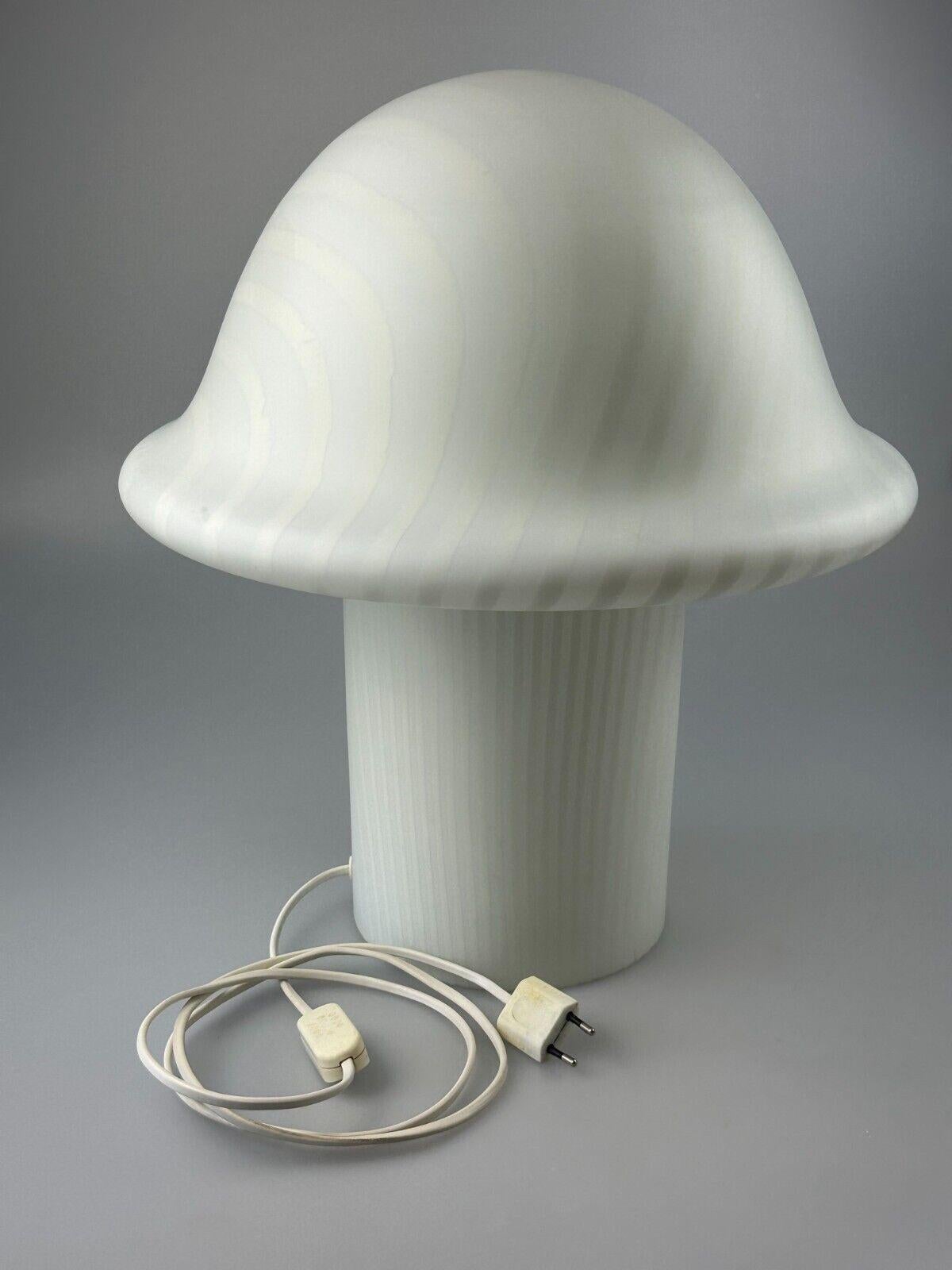 XL 60s 70s Peill & Putzler Germany Table Lamp Mushroom Glass Space Age For Sale 10