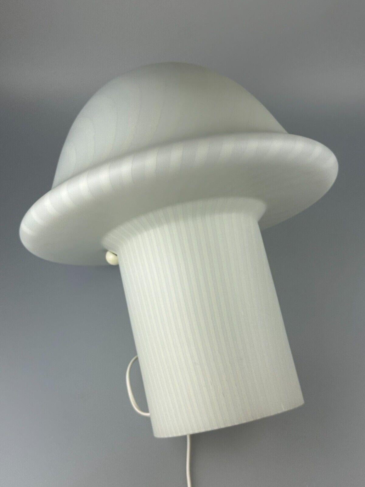 XL 60s 70s Peill & Putzler Germany Table Lamp Mushroom Glass Space Age For Sale 12