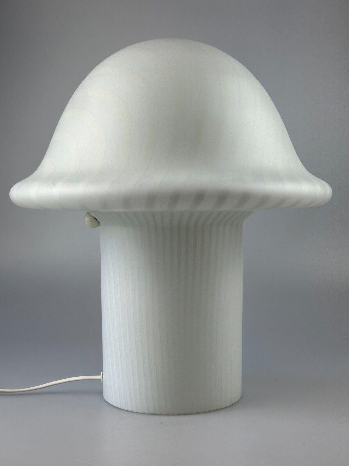 XL 60s 70s Peill & Putzler Germany Table Lamp Mushroom Glass Space Age For Sale 15