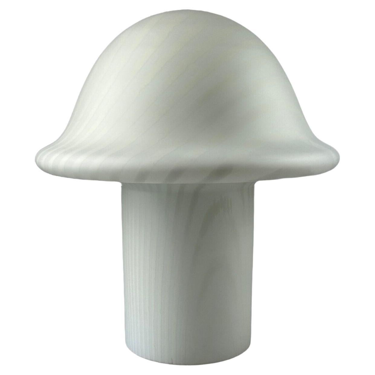 XL 60s 70s Peill & Putzler Germany Table Lamp Mushroom Glass Space Age For Sale