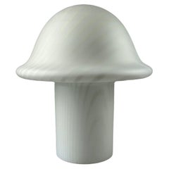 XL 60s 70s Peill & Putzler Germany Table Lamp Mushroom Glass Space Age