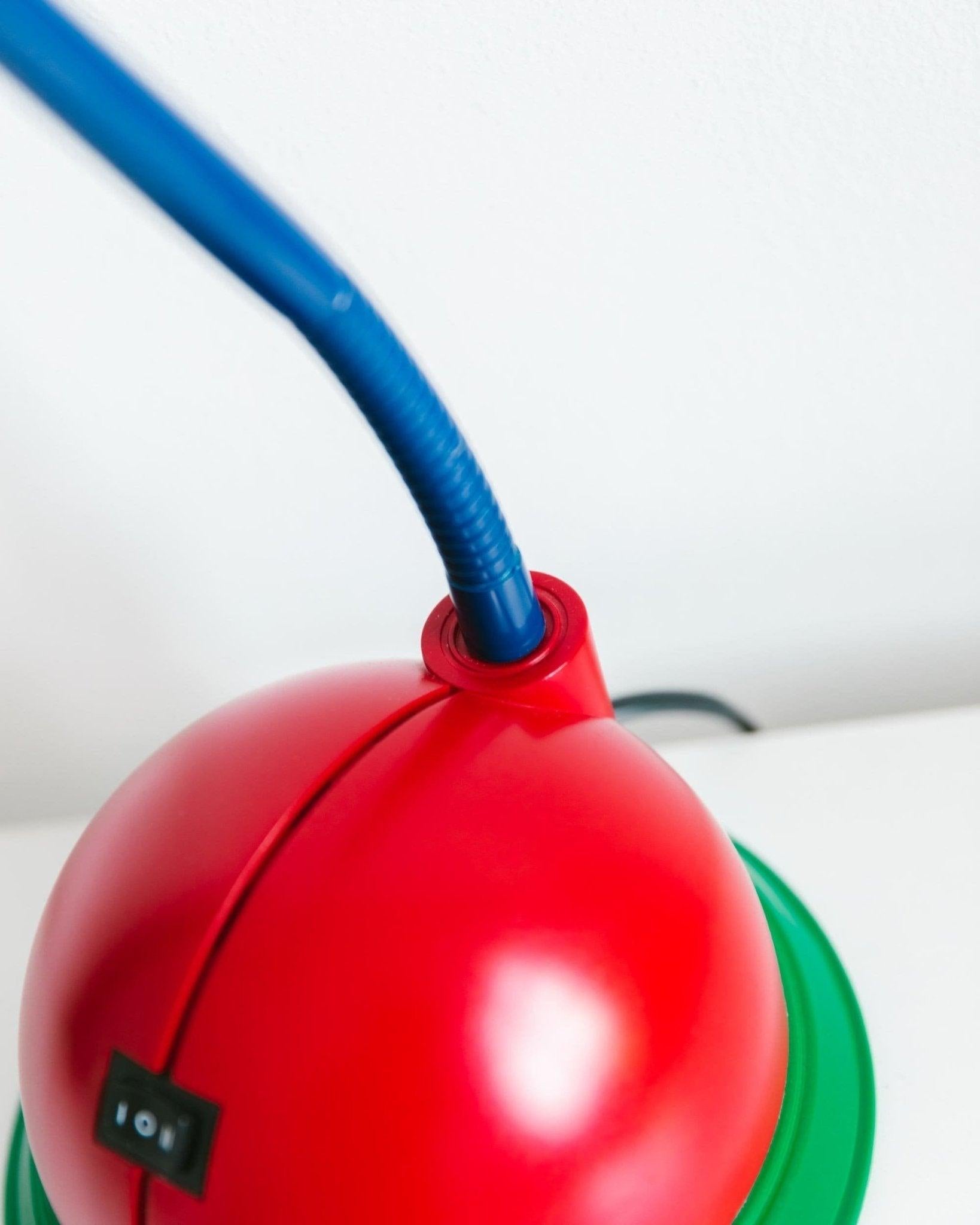 Post-Modern XL 80s Pop Art Desklamp In Postmodern Memphis Style, 80s, 90s For Sale