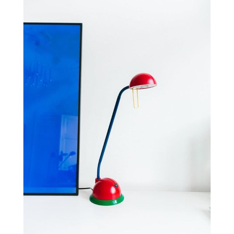 20th Century XL 80s Pop Art Desklamp In Postmodern Memphis Style, 80s, 90s For Sale