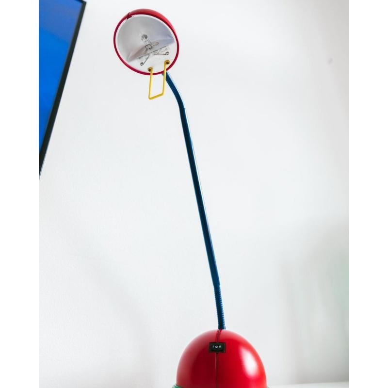 XL 80s Pop Art Desklamp In Postmodern Memphis Style, 80s, 90s For Sale 2