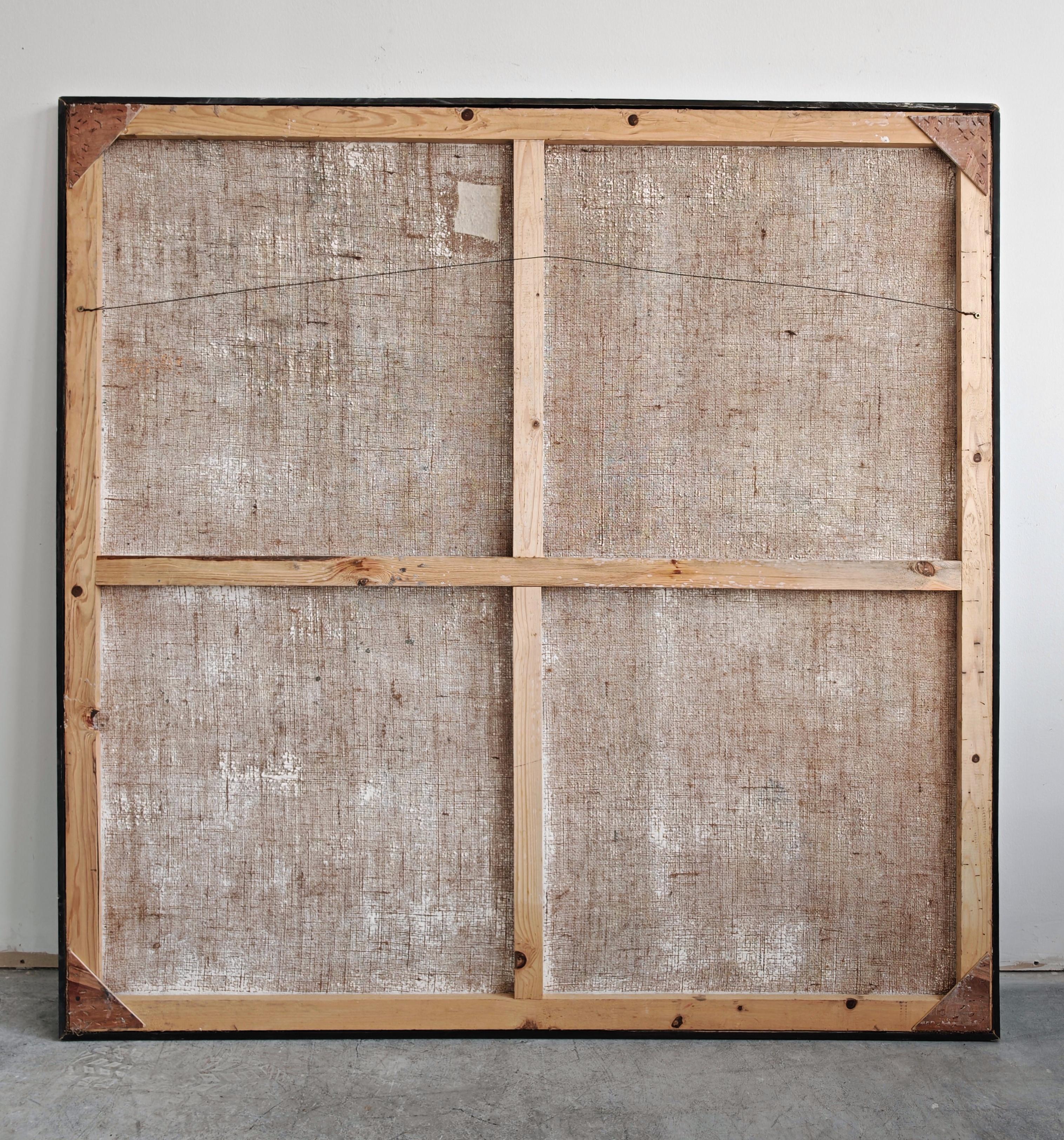 XL Óleo abstracto, al estilo de Francis Bacon y Vladimir Velickovic en venta 2