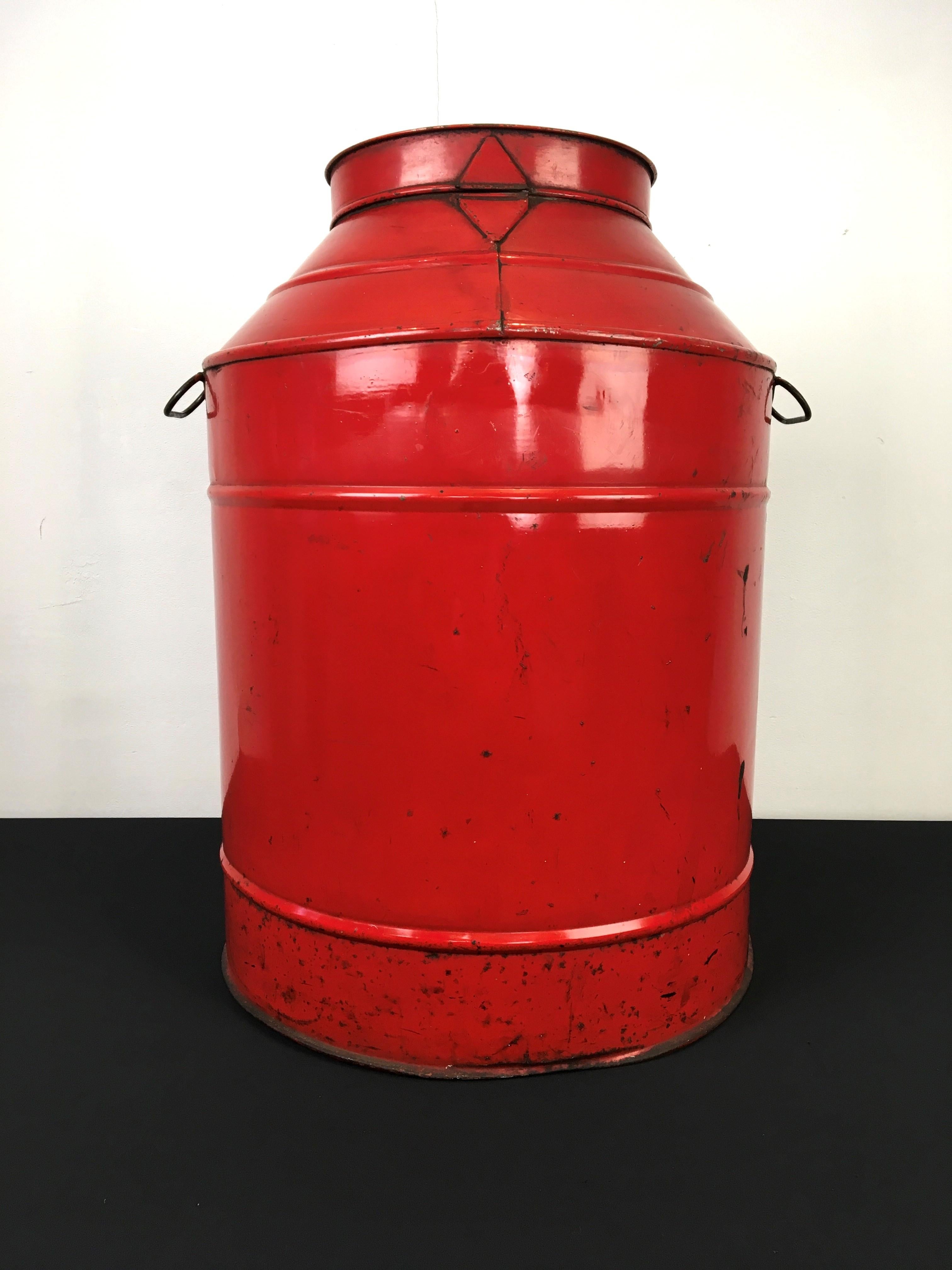 XL Antique Coffee Container Coffee Tin For Sale at 1stDibs