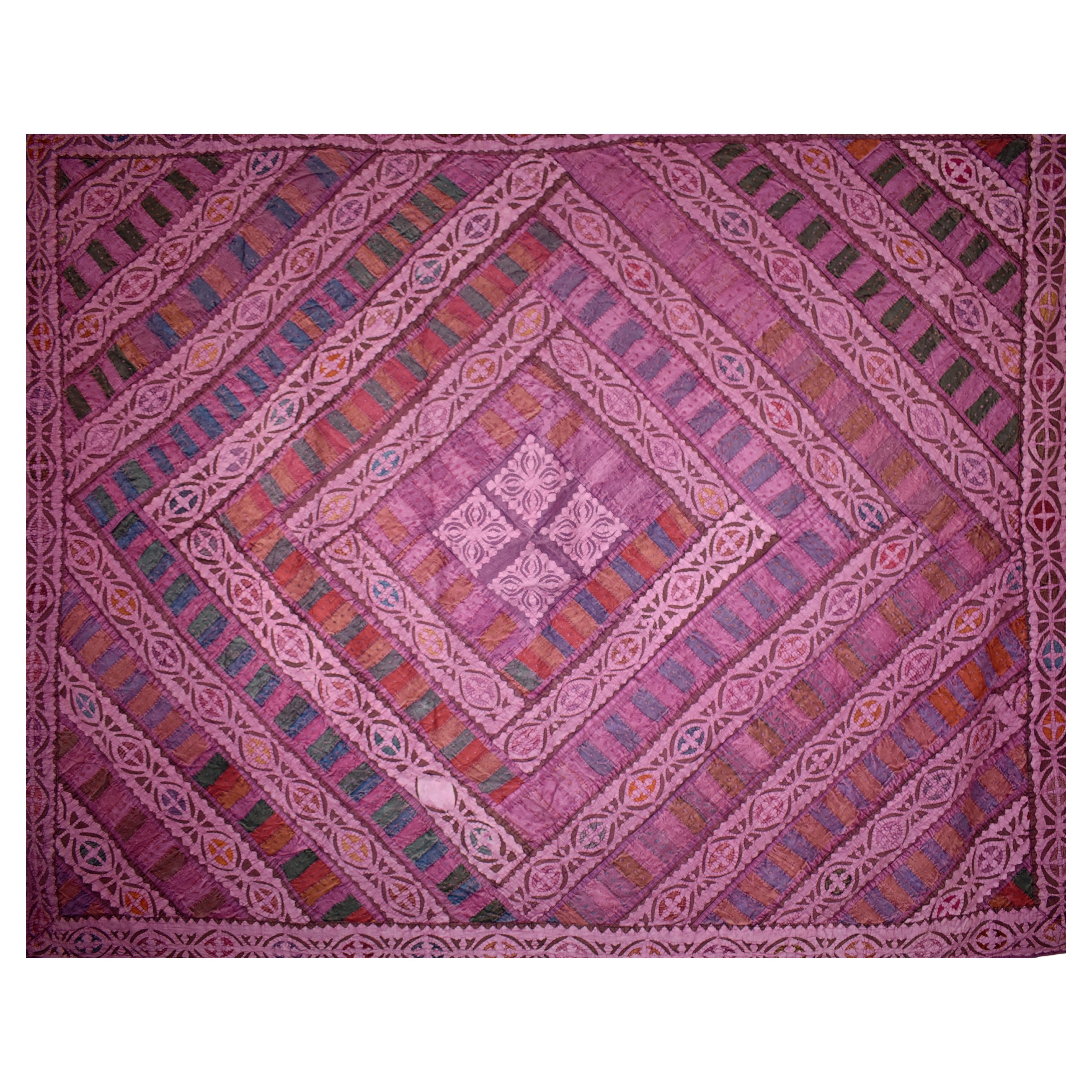 turkmen-patchwork-applique-panel-for-sale-at-1stdibs