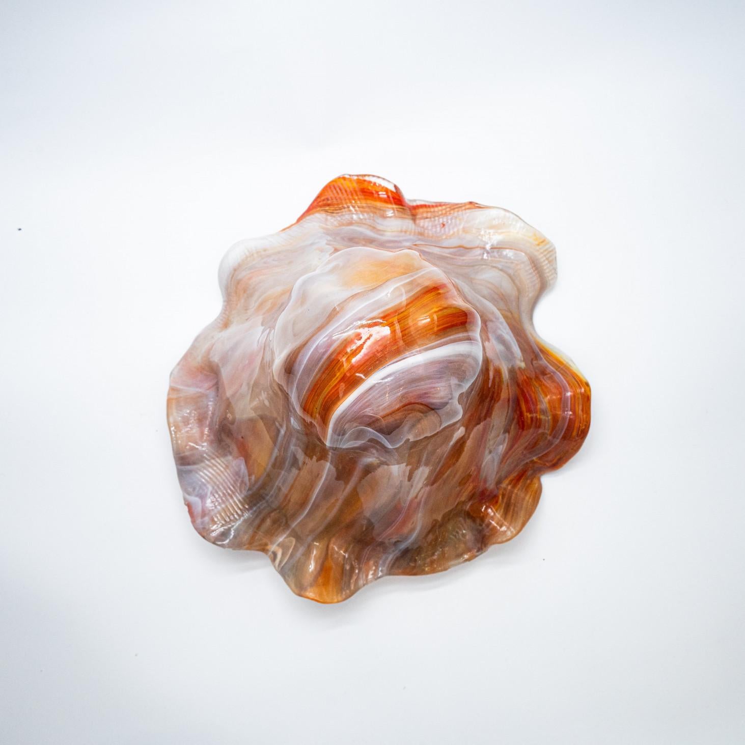 XL Lámpara de mesa de Murano soplada a mano, estilo Art Nouveau, seta, Italia en venta 6