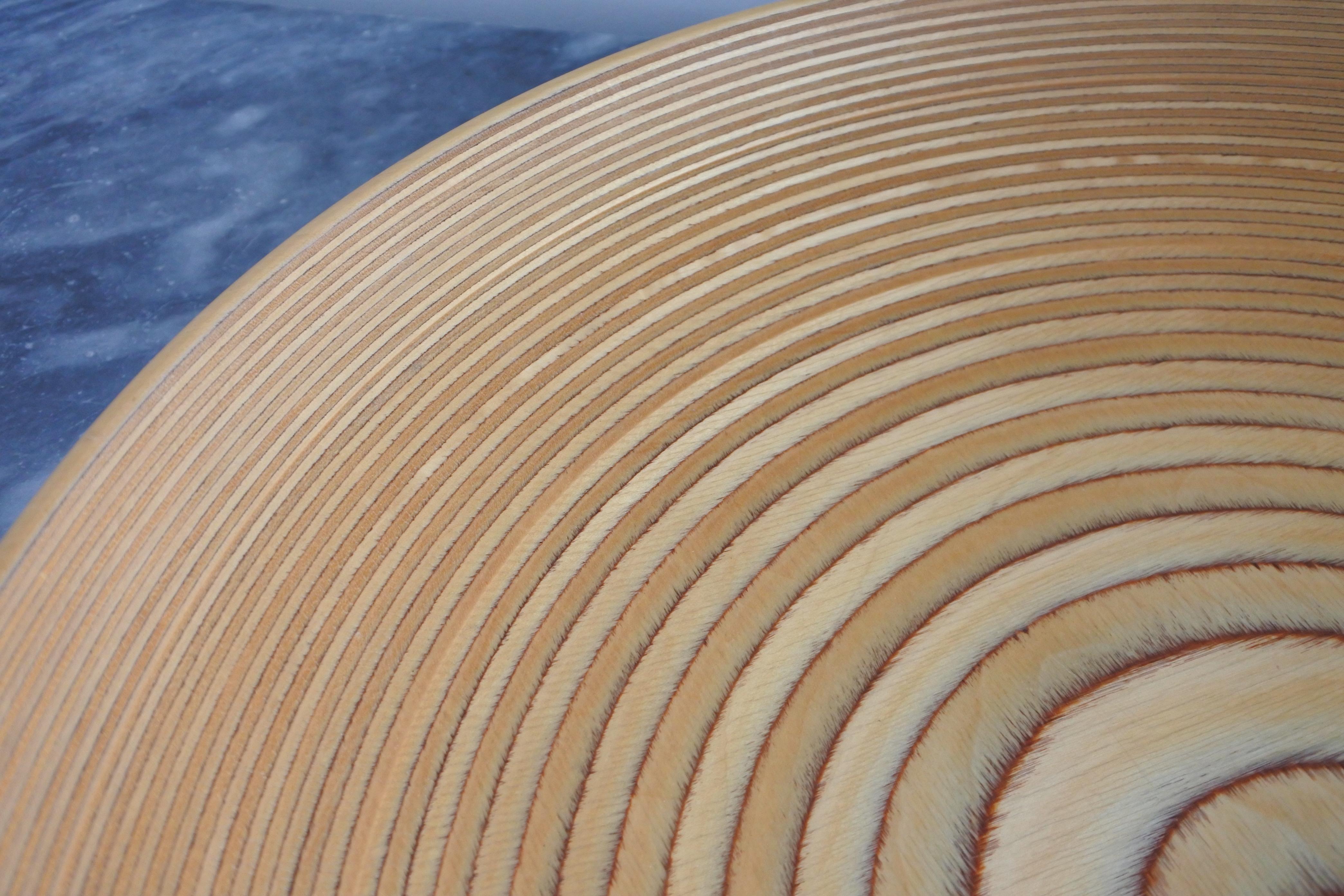 XL Birch Plywood Tray by Saarinen, Finland For Sale 2