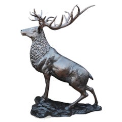 XL Bronze Stag Statue Monarch of Glen 10Ft (3 Metres)