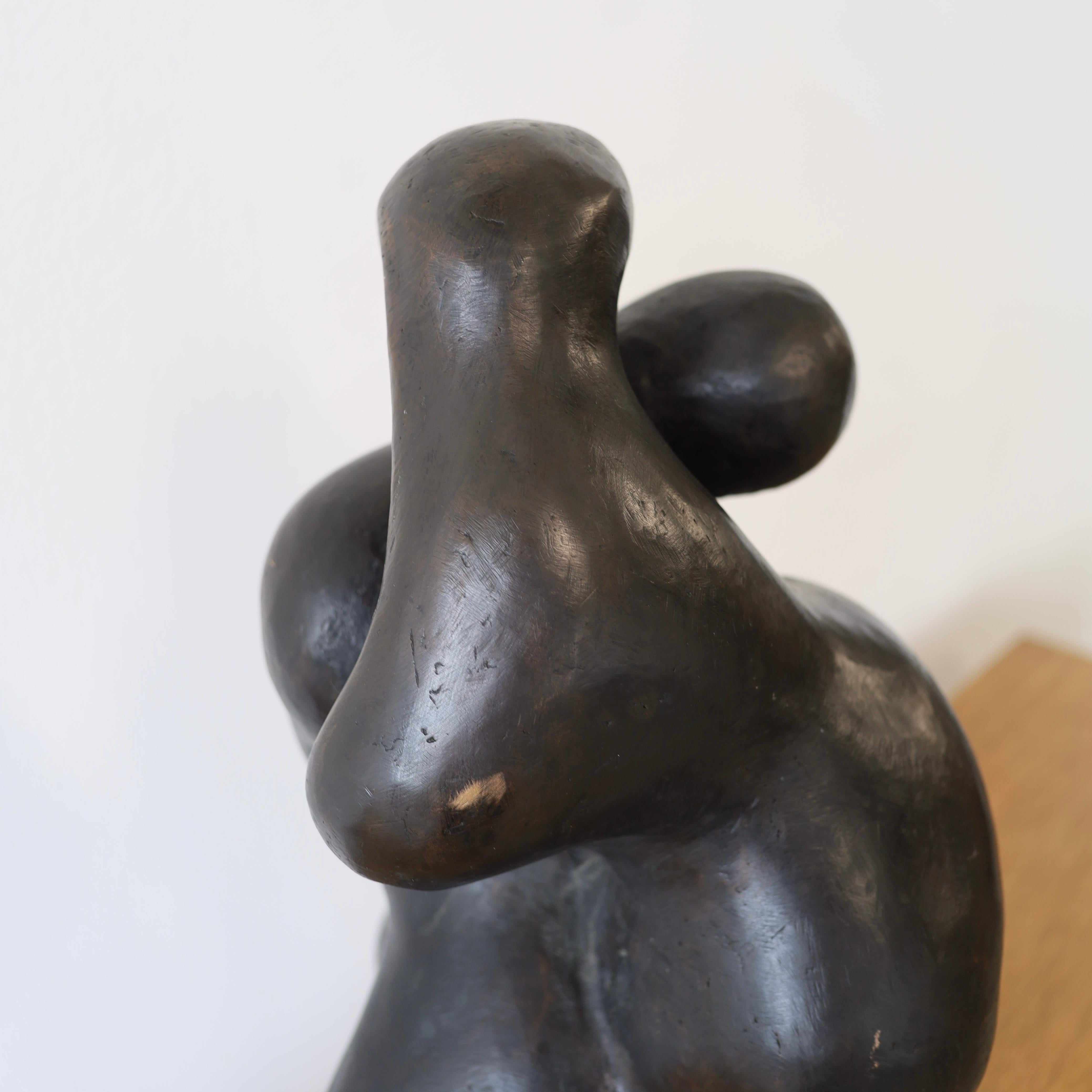 Mid-Century moderno Statua XL in bronzo in vendita