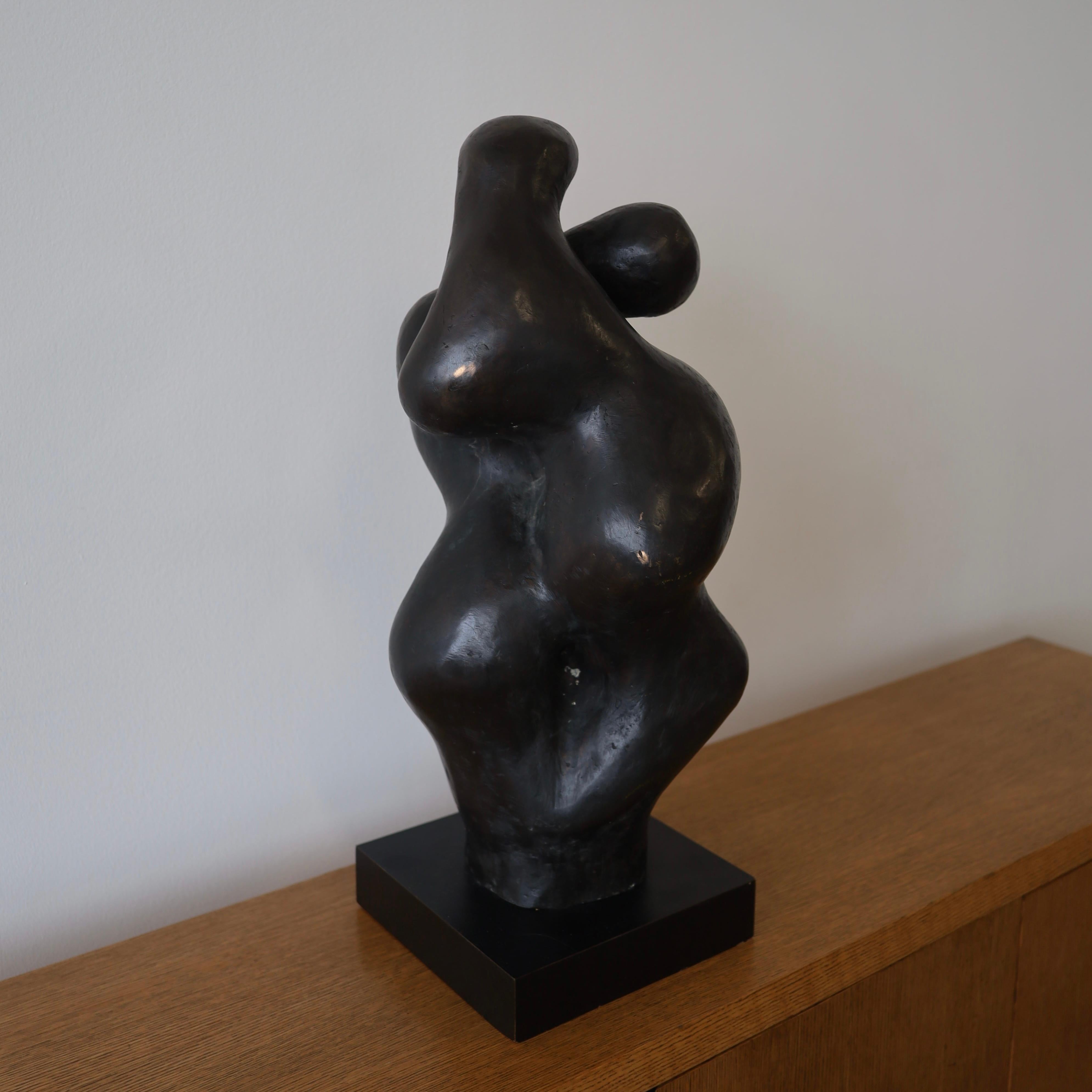 Sconosciuto Statua XL in bronzo in vendita