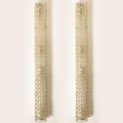 XL Bubble Glass Wall Light Fixtures by Hillebrand, Germany, 1960
